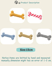 Lade das Bild in den Galerie-Viewer, Hundespielzeug - Baumwollknochen